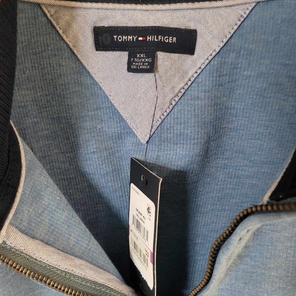 NWT Tommy Hilfiger men's sweatshirt 1/2 zip pullover - Picture 7 of 10